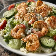 1 PCS Grilled Fish and Grilled Shrimp Salad & Soda
