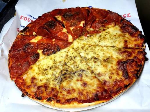 Half Extra Cheese Half Regular