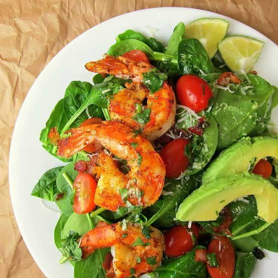 6 Pcs Jumbo Shrimp Salad