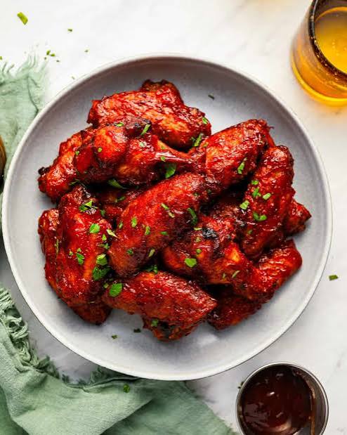 4 Pcs BBQ Wings Only