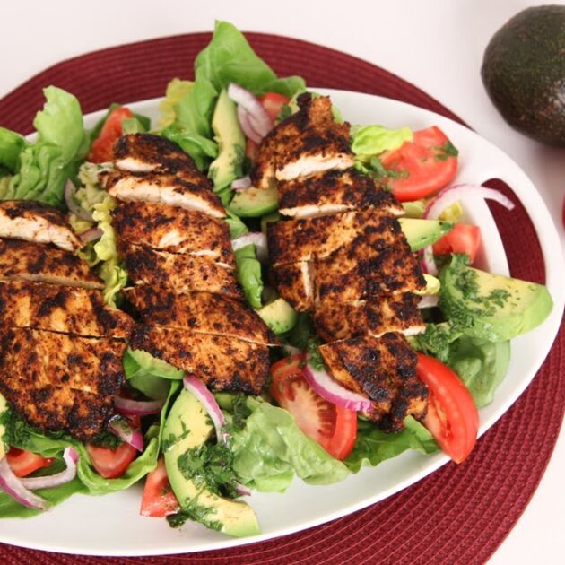 Grilled & Spicy Chicken Salad