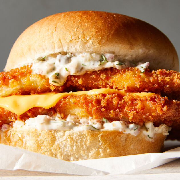 Double Fish Sandwich Combo